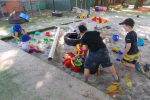 Play and Learn Child Care - Raceview - Early Learning Education - Playground Sandpit